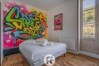 B&B Grenoble - R'Apparts Studio Street Art - Bed and Breakfast Grenoble