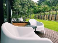 Tweepersoonskamer met 2 aparte bedden en Uitzicht op de Tuin