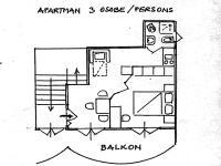 Appartement 1 Chambre (3 Adultes)