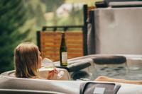 Apartment Adélka 104, private wellness - whirlpool, sauna, parking - B&B Špindlerův Mlýn