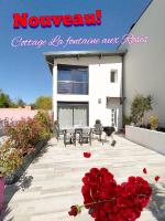 Cottage La Fontaine Ô Roses-Disneyland Paris- Shuttle to train station, Disneyland and Malls - Ferienwohnung Chalifert