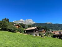 Chalet à Cordon face à la chaîne du Mont Blanc - B&B