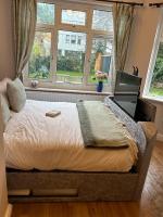 Studio mit Gartenblick