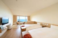 Twin Room with Tatami Area and Ocean View - Non-Smoking