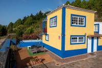 CASA ALBA, casa rural con piscina-spa climatizada hasta 34º gratuito y vistas al mar - Chambres d'hôtes Puntallana