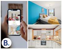 Beautiful 2 Bedroom Seviced Apt in Aylesbury By Sambridge Stays Short Lets & Serviced Accommodation - Chambres d’hôtes