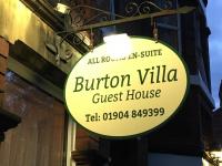 Burton Villa Guest House - B&B York