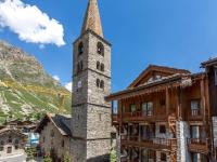 Appartement de charme avec balcon, 8 pers, décor raffiné, au cœur de Val-d’Isère, proche des pistes - FR-1-694-106 - Ferienwohnung Val-d'Isère