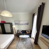 Studio mit Kingsize-Bett und Schlafsofa