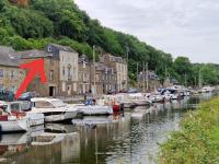 Vue sur le port de Dinan - B&B