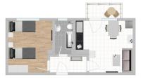 Appartement 1 Chambre