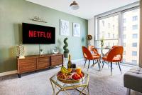 B&B Milton Keynes - Luxury Apartment - City Centre - Free Parking, Fast Wifi, Sky TV and Netflix by Yoko Property - Bed and Breakfast Milton Keynes