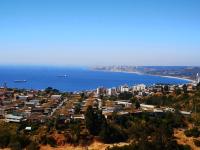 Depto Valparaíso con Vista al Mar y a la Bahía de Valparaíso - Ferienwohnung Viña del Mar