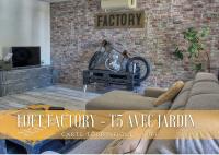 B&B Lormont - The Loft Factory 4 Chambres Vue Garonne + Jardin - Bed and Breakfast Lormont