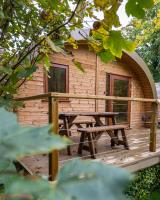 B&B Lincoln - The Green Man, Eco-friendly cabin in the Lincolnshire countryside with heating and hot water - Bed and Breakfast Lincoln