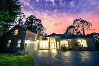 Palm Paradise with Heated Saltwater Pool - 10 min to the Beach - B&B