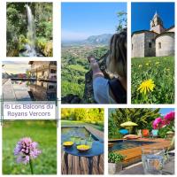 Balcons du Royans.Logement entier Piscine - Ferienwohnung Saint-Jean-en-Royans