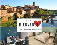 B&B Albi - La Coquette Albigeoise - Maison Albi centre rénovée - WIFI - Vue - Jardin - Bed and Breakfast Albi