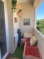 T1 Neuf Balcon 700 m de la mer Parking Wifi Draps - B&B