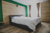 Dreibettzimmer mit Bergblick