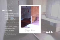 Habitación Triple con baño compartido