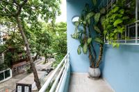 Varanda a 500m da praia de Ipanema e 100m da Lagoa - B&B Rio de Janeiro