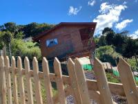B&B Jardín - Cabaña Peacock – CUTE cabin with an AMAZING view! - Bed and Breakfast Jardín