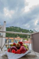 Doppel-/Zweibettzimmer mit Gartenblick