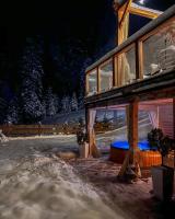 Dom na Zielonym Wzgórzu z własną Sauną i Jacuzzi - Ferienwohnung Łapsze Niżne