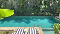 Spacious rustic Balinese villa with large pool - B&B