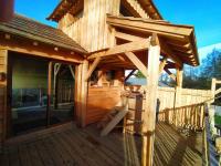 Cabane romantique avec spa privatif insolite en Alsace - B&B Aspach