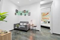 Lively new apt with Bomb Shelter beside the beach M5 - B&B Tel Aviv