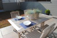 modern, gezellig vakantieappartement met ruim terras en garage in Oostende - Chambres d'hôtes Ostende