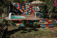 3 dormitórios com piscina exclusiva - Chambres d’hôtes Garopaba