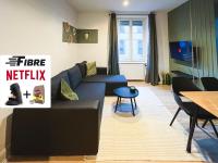 B&B Belfort - Appart'Hôtel Le Valdoie - Rénové, Calme & Netflix - Bed and Breakfast Belfort