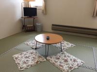 Dreibettzimmer mit Bergblick