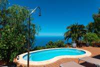 B&B Tijarafe - One bedroom villa with sea view private pool and furnished garden at Tijarafe - Bed and Breakfast Tijarafe