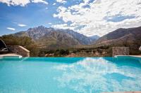 Maison en pierre Corse avec vue proche des Gorges de l'Asco entre mer montagne et piscine - Chambres d'hôtes Moltifao