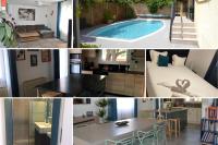 Jolie Villa, Piscine, 10min centre ville, WIFI - B&B