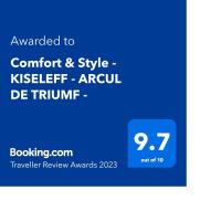 Comfort & Style - KISELEFF - ARCUL DE TRIUMF - - B&B Bucarest