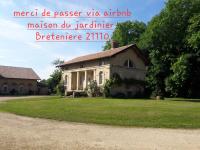 B&B Bretenière - maison jardinier parc château,proche Dijon-Vignes - Bed and Breakfast Bretenière