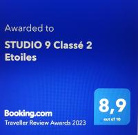 STUDIO 9 Classé 2 Etoiles - B&B Carcasona