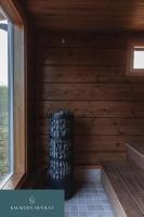 Hirsihuvila Villa Letto, pihasauna & ulkoporeamme - Chambres d’hôtes Kalajoki