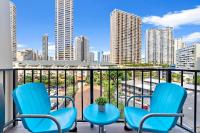 Renovated with City View with Pool at Aqua Palms Waikiki - Ferienwohnung Honolulu