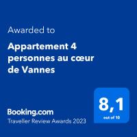 Appartement 4 personnes au cœur de Vannes - B&B Vannes