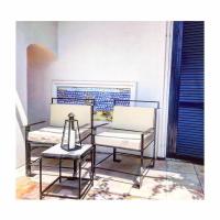 Zimmer mit Queensize-Bett und Meerblick