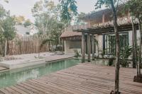 Jungle-chic luxurious Tulum home - B&B