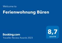 Ferienwohnung Büren - B&B Büren