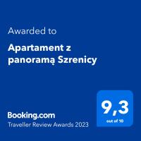 Apartament z panorama Szrenicy - duzy 70m2, 2 sypialnie i salon, idealny dla duzej grupy! - Ferienwohnung Szklarska Poręba