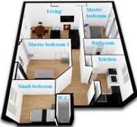 Topsleep Apartments 24-2 - B&B